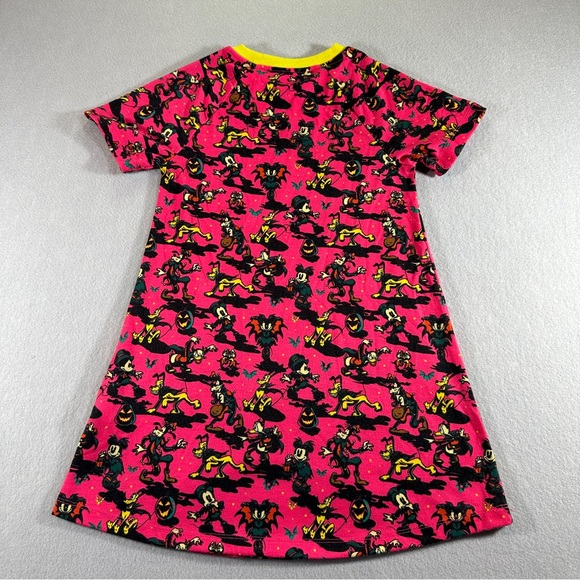 Disney Parks Mickey Minnie Mouse Halloween Nightshirt Short Sleeve Size 5/6‎ - Picture 9 of 9